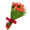 Фото товара 11 червоних тюльпанів