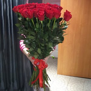 25 високих імпортних троянд в Буковелі фото
